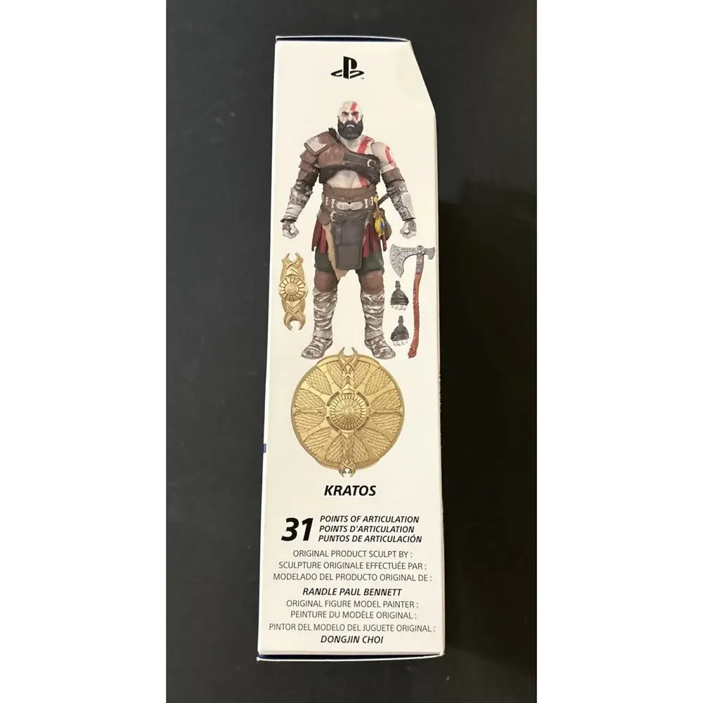 Kratos God of War Ragnarok Figure Sony PlayStation New & Factory Sealed